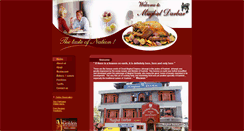 Desktop Screenshot of mughal-darbar.com